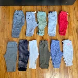 SOLD Lot 8 Pcs Baby Boy Joggers Zara 9-12m + Free